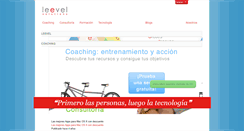 Desktop Screenshot of leevel.com